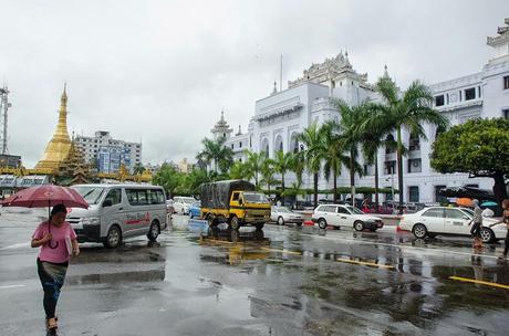 Yangon downtown