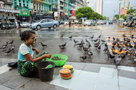 Yangon downtown