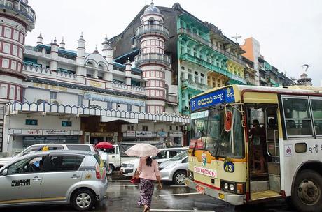 Yangon downtown