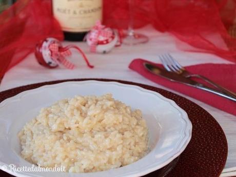 Risotto allo champane