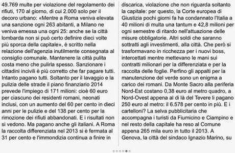 Una multa ogni 25 abitanti a Milano, una ogni 263 a Roma nel settore rifiuti. Eccola la Mafia Capitale di Ama. Un clamoroso articolo di Fabrizio Gatti su questo numero dell'Espresso