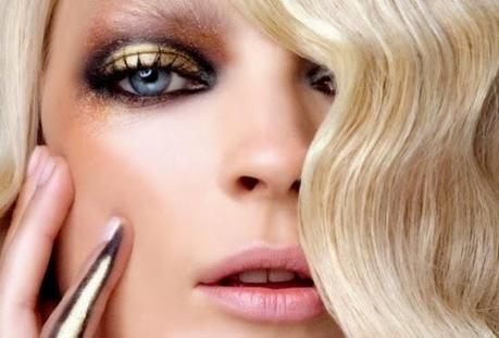 METALLIC MAKE-UP: per le feste il trucco si fa metallico