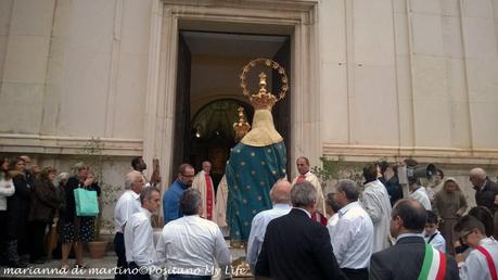 Inaugurata la porta di bronzo della Chiesa Madre a Positano