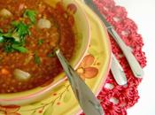 Minestra lenticchie castagne Lentil chestnut soup
