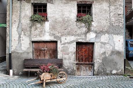 Una vecchia casetta di montagna a Cogne in Valle d'Aosta