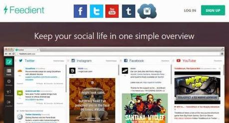 Feedient, accesso unificato agli account su Twitter, Facebook, Instagram, Tumblr e YouTube