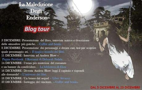 BLOG TOUR La maledizione degli Enderson di Deborah Fedele SECONDA TAPPA