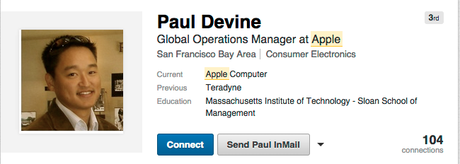 Condannato l’ex manager Apple Paul Devine