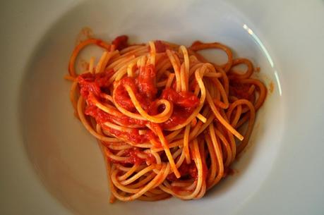 La prima collaborazione di Viaggi Culinari. L'Azienda Agrigenus: spaghetti al pomodoro