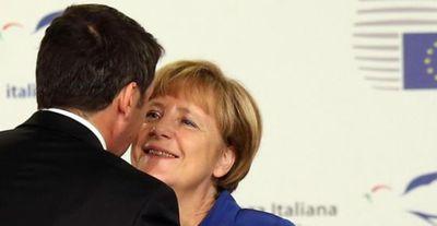 Merkel-renzi-idillio