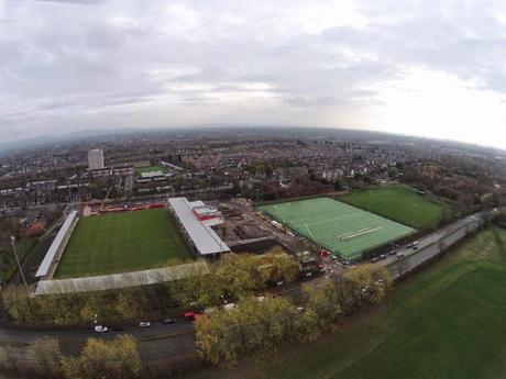 (VIDEO)FC United of Manchester, i lavori per lo stadio(2^ Parte Dicembre 2014)