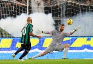 Zaza autore di una bella doppietta all'Olimpico