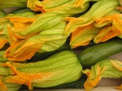 zucchine con fiori