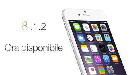 Apple rilascia iOS 8.1.2 al pubblico