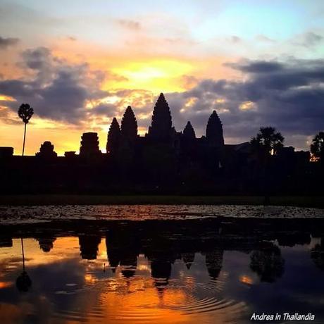 L'alba ad Angkor Wat!