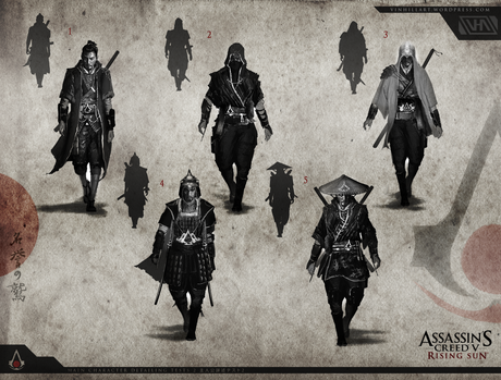 Un artista ha realizzato un concept per un Assassin's Creed ambientato nel Giappone feudale - Notizia