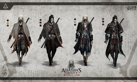 Un artista ha realizzato un concept per un Assassin's Creed ambientato nel Giappone feudale - Notizia
