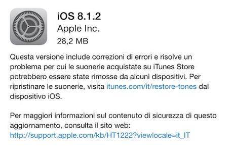 ios 8.1.2