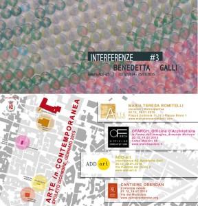 LE GOCCE DI Benedetta Galli con interferenze musicali composte da Francesco Verdinelli a cura di Claudia Bottini