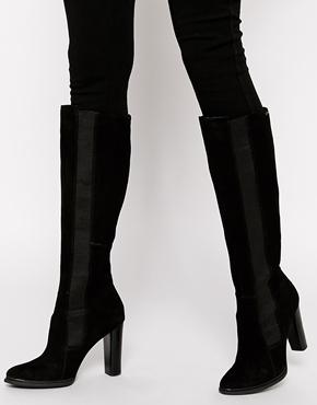 Image 1 of Calvin Klein Jalisa Heeled Knee High Boots