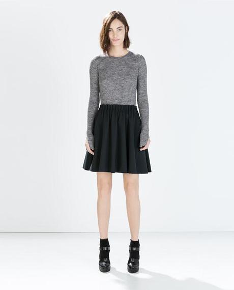 Image 1 of SHORT SKIRT WITH ELASTICATED WAIST from Zara 