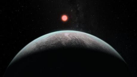 Rappresentazione artistica di un pianeta extrasolare. Crediti: ESO