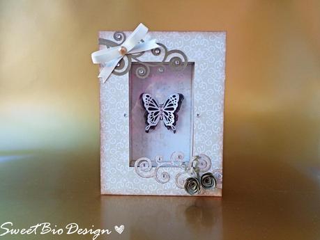 Quadretto con farfalle Natalizio - Christmas Butterfly Frame ft. Dawanda