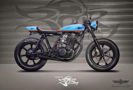 Cafè Racer Concepts - Yamaha SR for Boor Custom by Jakusa Design