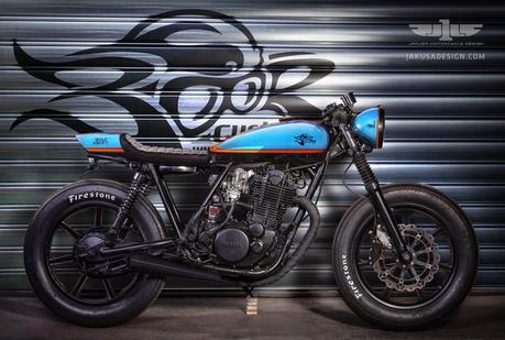 Cafè Racer Concepts - Yamaha SR for Boor Custom by Jakusa Design