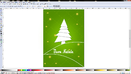 Il risultato finale in Inkscape