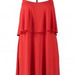 vestito rosso bretelle