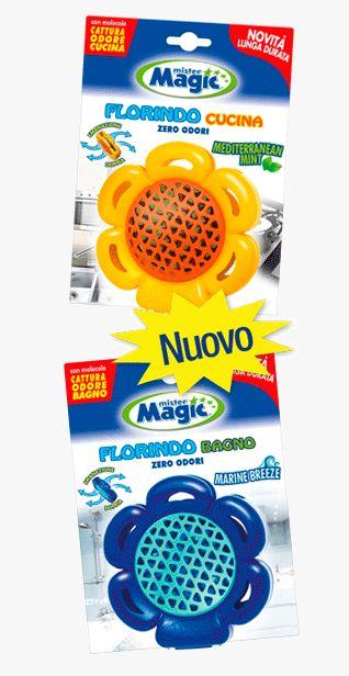 Florindo elimina efficacemente i cattivi odori in cucina e in bagno