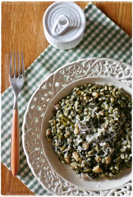 Orzotto di cavolo nero e cannellini