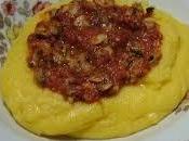 Polenta funghi porcini salsiccia