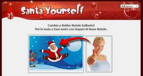 SantaYourself - genera simpatiche cartoline di Natale con il viso dei tuoi amici