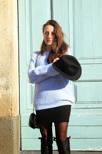Blu sweater - OUT-FIT