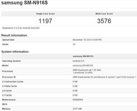Galaxy Note 4: in arrivo la versione con Snapdragon 810?