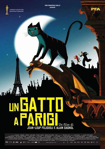 Un Gatto a Parigi arriva in Italia