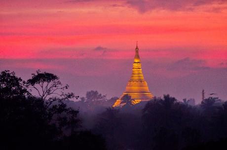 Tramonti a Sittwe