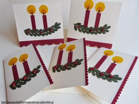 BIGLIETTINI CON CANDELINE