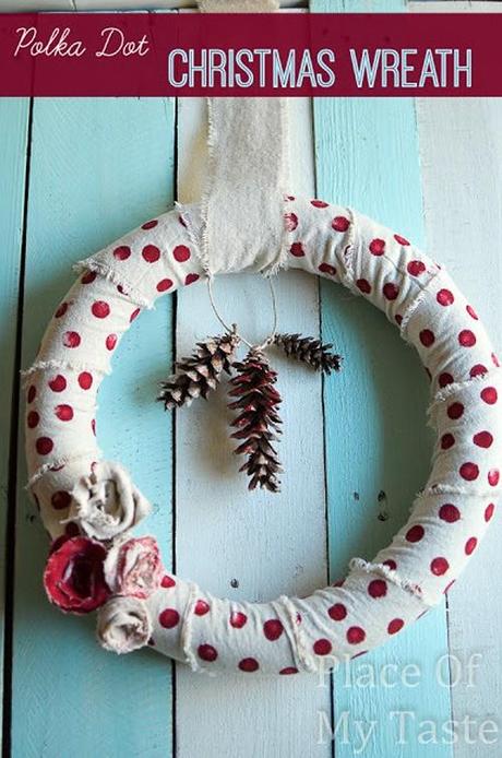 ghirlanda-a-pois---Polka-Dot-Christmas-Wreath