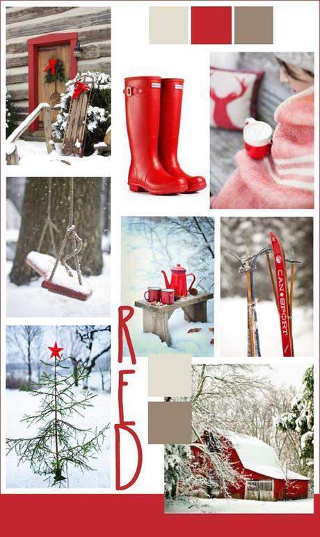 Un tocco di colore rosso