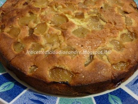 Torta soffice con uva