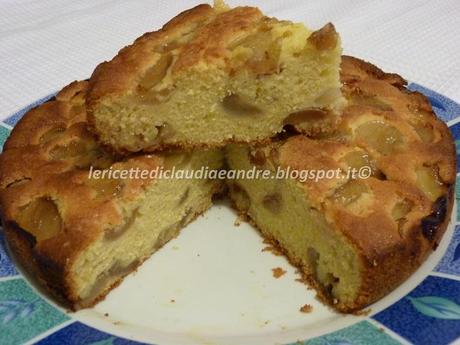 Torta soffice con uva