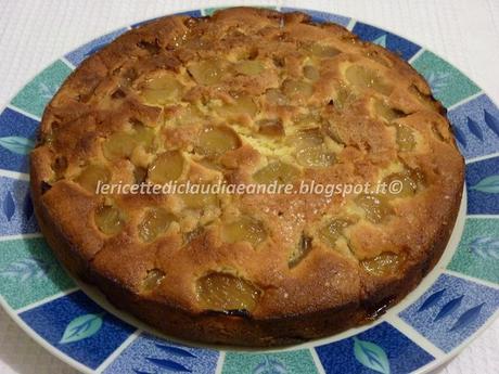 Torta soffice con uva