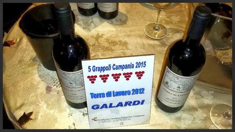 I edizione 5 Grappoli Campania 2015 di Bibenda e di Fondazione Italiana Sommelier al Gran Caffè Gambrinus