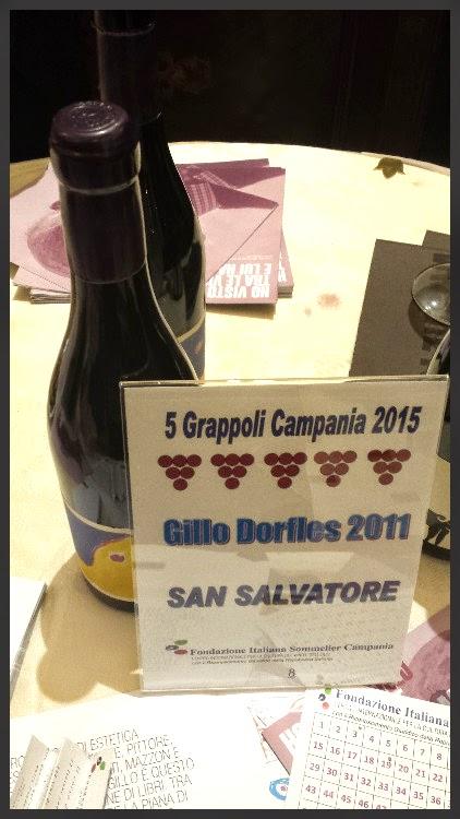 I edizione 5 Grappoli Campania 2015 di Bibenda e di Fondazione Italiana Sommelier al Gran Caffè Gambrinus