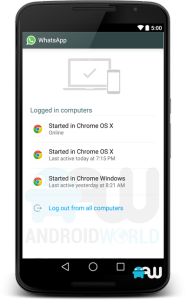 Androidworld.nl - Whatsapp Web