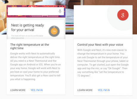 Google Now Nest