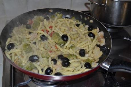 saltate la pasta in padella